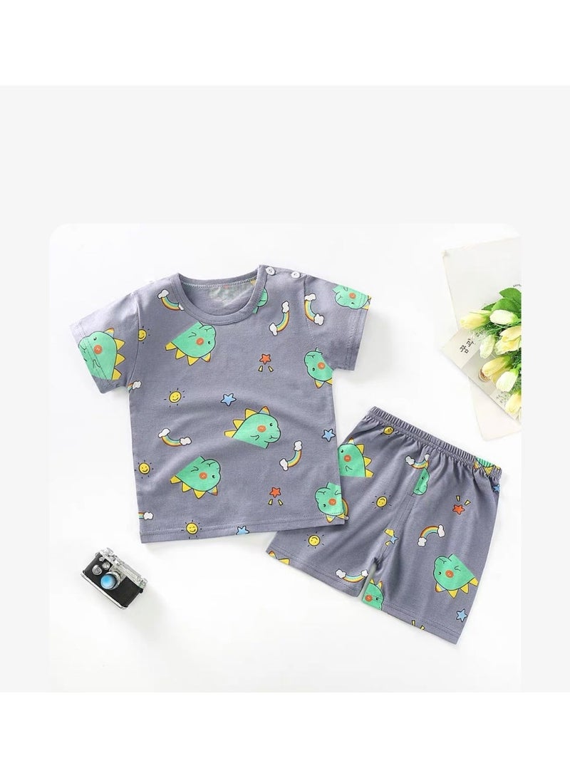 بيجاما أطفال قطن 100% - ناعم ومريح لكل الأعمار مقاس 120 cm - Image 1